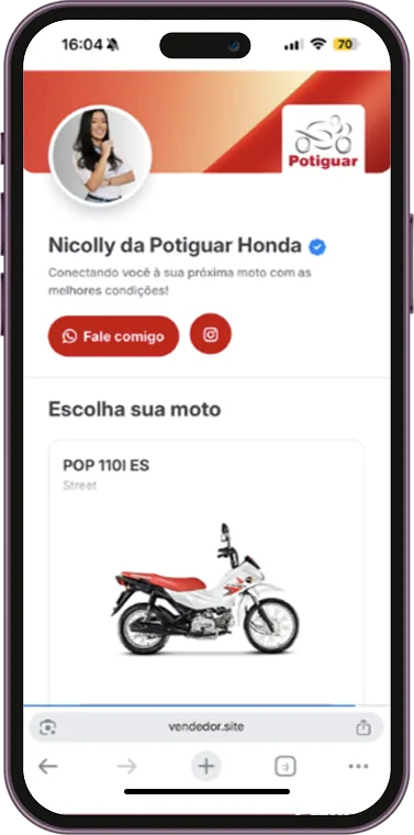 Site do Vendedor